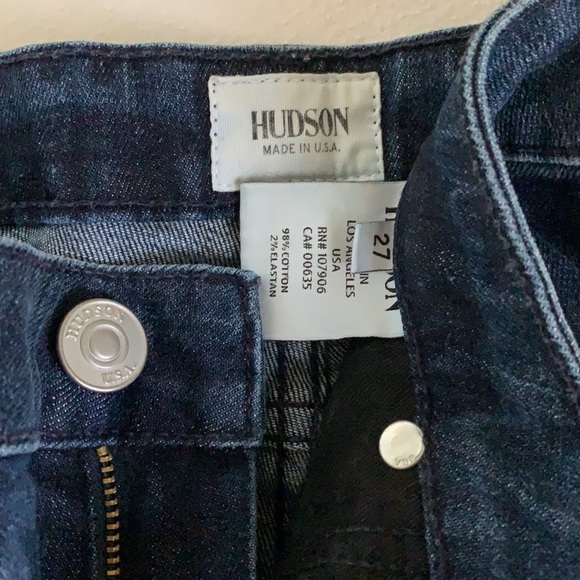 HUDSON jean shorts  size 27 - Picture 2 of 3